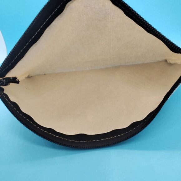 Best Nurse Ever Zipper Makeup Travel Supply Bag Oatmeal Pink Roses - Picture 7 of 7